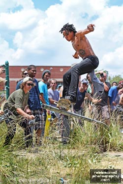 2012 emerica wild in the streets in detroit michigan skateboarding event